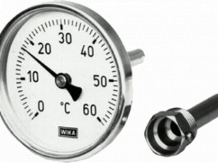 Термометры Wika А46 . 11 накладные на трубу