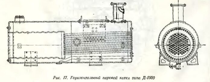 Паровой котел Д-1500