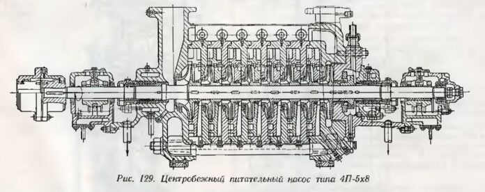 Центробежные питательные насосы типов 4П