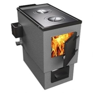 Котел твердотопливный напольный Мистер Хит АОТВК-2-21-3 21 кВт для отопления 170 кв.м