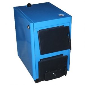 Котел твердотопливный напольный Огонек КОТВ-16д 16 кВт для отопления 150 кв.м