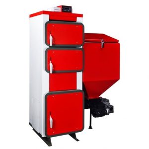 Котел твердотопливный Heiztechnik Q BIO DUO 17 17 кВт для отопления 170 кв.м