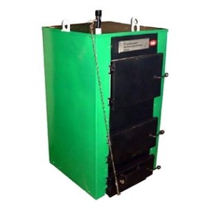 Котел твердотопливный напольный Огонек КОТВ-50 50 кВт для отопления 500 кв.м