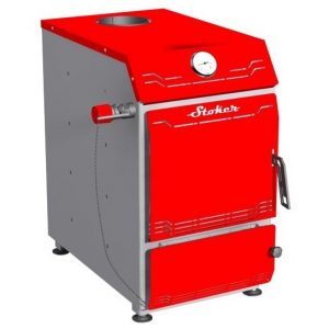 Котел твердотопливный Stoker Aqua 18-Э 18 кВт для отопления 180 кв.м