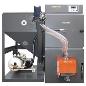 Котел твердотопливный Kiturami KRP 20А 30 кВт для отопления 300 кв.м