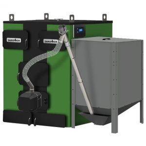 Котел твердотопливный SAKOVICH Pellet Max 70 70 кВт для отопления 750 кв.м