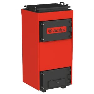 Котел твердотопливный напольный Amica Time C 48 50 кВт для отопления