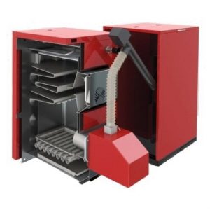 Котел твердотопливный Ecosystem BW60+pell70+FH500 70 кВт для отопления 560 кв.м