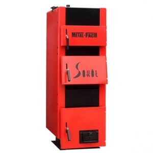 Котел твердотопливный Metal-Fach SE-MAX27 27 кВт для отопления