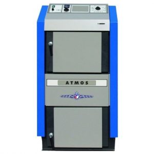 Котел твердотопливный Atmos DC 40 GS 40 кВт для отопления