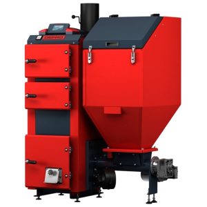 Котел твердотопливный напольный Defro Komfort Eko Duo 15 15 кВт для отопления 150 кв.м
