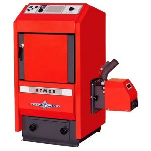 Котел твердотопливный Atmos D 30 P 29 кВт для отопления