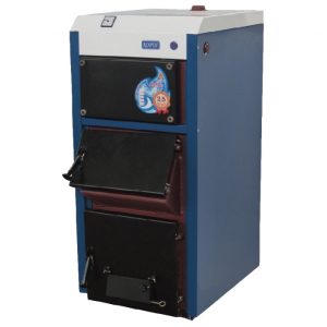 Котел твердотопливный напольный КАЗ Корди АОТВ-40С 40 кВт для отопления 430 кв.м