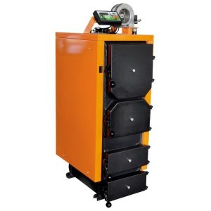 Котел твердотопливный Донтерм ДТМ КОТ-30Т 30 кВт для отопления 300 кв.м