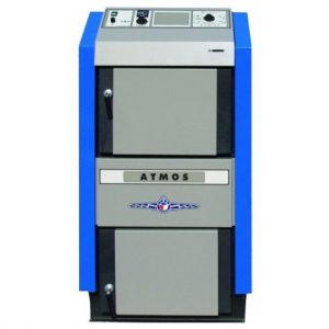 Котел твердотопливный Atmos DC 30 SX 30 кВт для отопления