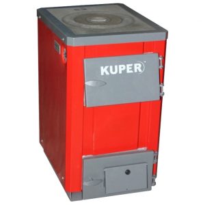 Котел твердотопливный напольный Kuper 12П 12 кВт для отопления 95 кв.м