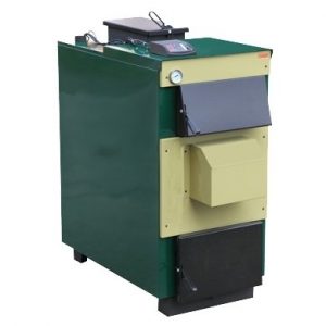 Котел твердотопливный напольный Тивер КТ-65E 65 кВт для отопления 650 кв.м