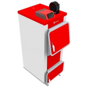 Котел твердотопливный напольный Heiztechnik Q PLUS KOMFORT 15 15 кВт для отопления 130 кв.м