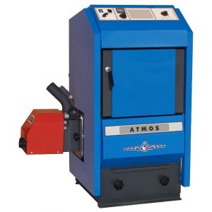 Котел твердотопливный Atmos D 21 P 19 кВт для отопления 156 кв.м