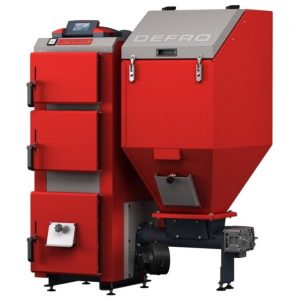 Котел твердотопливный Defro Komfort Еко 30 32 кВт для отопления 280 кв.м