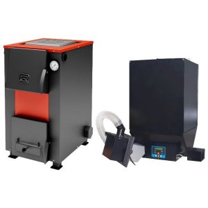 Котел твердотопливный Теплодар Куппер ОВК 18 18 кВт для отопления 200 кв.м