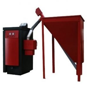 Котел твердотопливный Opop Woody 24 24 кВт для отопления