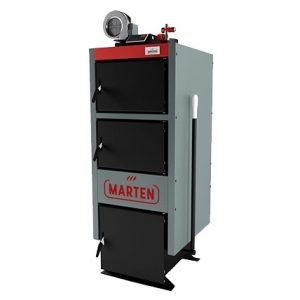 Котел твердотопливный напольный Marten Comfort MC-17 17 кВт для отопления 170 кв.м