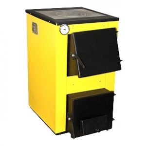 Котел твердотопливный напольный Буран Мини 18 П 18 кВт для отопления 180 кв.м