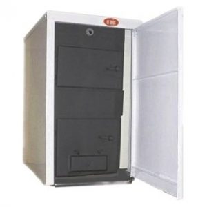 Котел твердотопливный напольный Огонек КОТВ-14М 14 кВт для отопления 140 кв.м