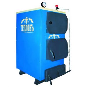 Котел твердотопливный ТЕПЛОВЪ Модернъ Т-40М 40 кВт для отопления 400 кв.м