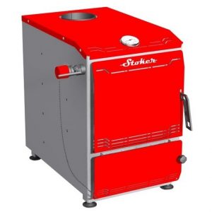 Котел твердотопливный Stoker Aqua 14-Э 14 кВт для отопления 140 кв.м