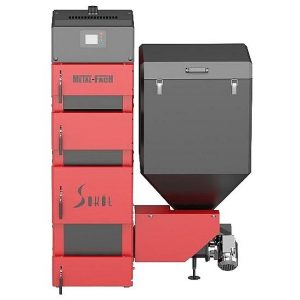 Котел твердотопливный Metal-Fach SD DUO-25 25 кВт для отопления