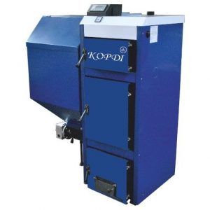 Котел твердотопливный КАЗ Корди АОТВ-30А 30 кВт для отопления 350 кв.м