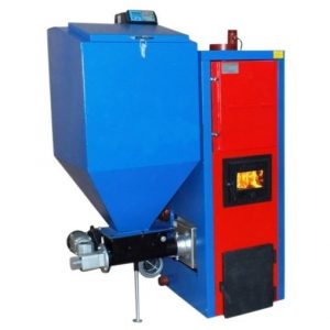 Котел твердотопливный СТ 30-GR-V1 30 кВт для отопления 300 кв.м