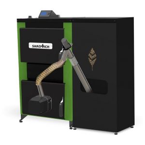 Твердотопливный котел SAKOVICH W PELLET 26 26 кВт одноконтурный