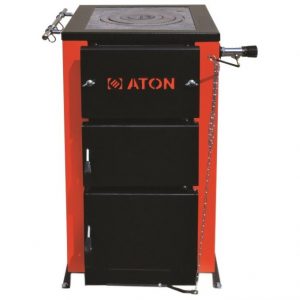 Котел твердотопливный ATON TTK Combi 16 16 кВт для отопления