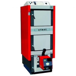 Котел комбинированный напольный Atmos DC 25SP (L) 25 кВт для отопления