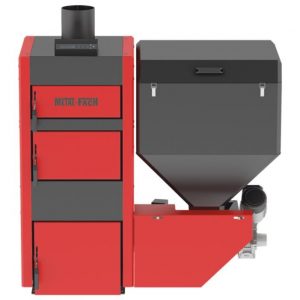 Котел твердотопливный Metal-Fach SMART BIO-25 25 кВт для отопления 250 кв.м