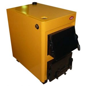 Котел твердотопливный напольный Огонек КОТВ-18д 18 кВт для отопления 200 кв.м