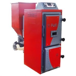 Котел твердотопливный FACI 26 пеллеты 26 кВт для отопления 260 кв.м