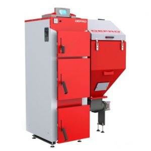 Котел твердотопливный Defro Komfort Eko Lux 30 30 кВт для отопления 375 кв.м