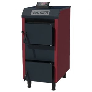 Котел твердотопливный напольный Termico Пиролизный 35 кВт для отопления 350 кв.м