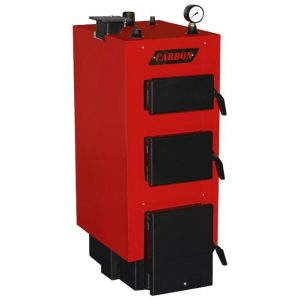 Котел твердотопливный Carbon Lux 24 24 кВт для отопления 240 кв.м