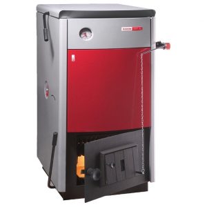 Котел твердотопливный напольный Dakon DOR 12 13 кВт для отопления