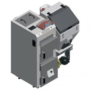 Котел твердотопливный напольный Defro Sigma Uni 24 24 кВт для отопления 240 кв.м